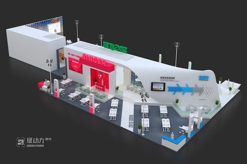 上?？p紉機(jī)械設(shè)備展臺(tái)搭建,勝家縫紉設(shè)備